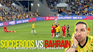 🇦🇺 AUSTRALIA vs BAHRAIN 🇧🇭  Socceroos Fifa World Cup Qualifier vlog and highlights fan cam [upl. by Lipkin108]