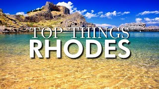 Top 7 Things To Do in Rhodes Greece 2021 [upl. by Dorita65]