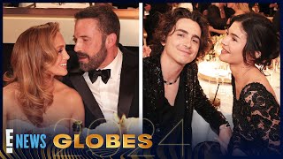 CUTEST Couples on the Red Carpet  2024 Golden Globes [upl. by Angelia]