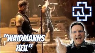 RAMMSTEIN  WAIDMANNS HEIL  First Time Reaction Blunderbus [upl. by Llerdnad21]