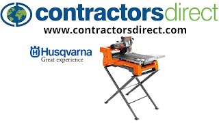 Husqvarna TS60 Tile Saw [upl. by Pul]