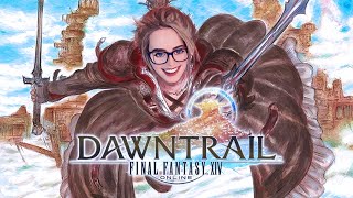 Brit plays FFXIV DAWNTRAIL  PART 7 [upl. by Atinahs]