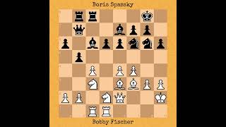 Bobby Fischer vs Boris Spassky  Game 21 1992 chess [upl. by Laufer]