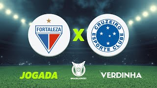 FORTALEZA X CRUZEIRO AO VIVO CAMPEOANTO BRASILEIRO SÉRIE A  17042024 [upl. by Femmine]