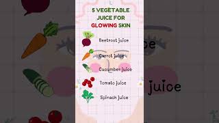 5 Vegetable Juices for Glowing Skin [upl. by Mauricio101]