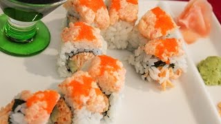 How To Make A Sunset Sushi Roll [upl. by Annissa320]