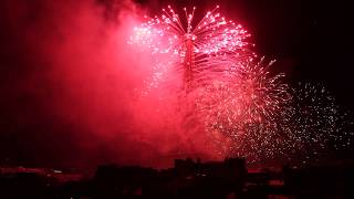 Spectacular Fireworks at the Eiffel Tower for Bastille Day 13 [upl. by Ahcsropal145]