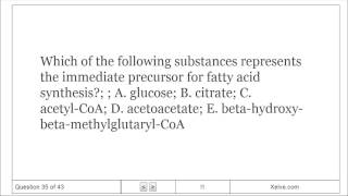 Biochemistry  21 Lipid Biosynthesis  Flashcards [upl. by Arreyt]