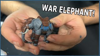 Painting a War Elephant Part 1 [upl. by Alric]