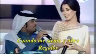 NANCY AJRAM ESPAÑOL Interpretación de Ya Tayeb El Galb  Najem ElKhalij 09 Música Arabe [upl. by Aikemet]