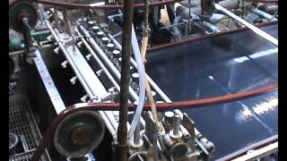 Frogmore Paper Mill  Fourdrinier papermaking machine [upl. by Grados]