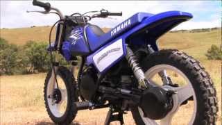 MXTV Bike Review Yamaha PW quotPeeweequot 50 [upl. by Onibla]