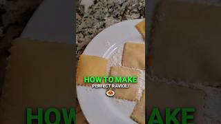 How to Make Perfect Ravioli 😀 [upl. by Lacefield]