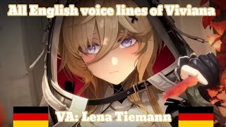 Arknights Vivianas EN voice lines [upl. by Adnilrev648]