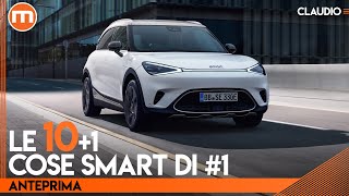 Le dieci più una cose SMART 💯di 1 il nuovo SUV elettrico [upl. by Abigael447]