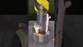 Compilation Of Best Candy Crushes With Hydraulic Press hydraulicpress crushing satisfying [upl. by Harlie859]