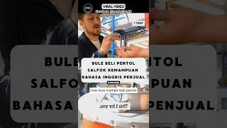 Bule Jajan Pentol Endingnya Kejutan Banget‼️ reaksibule shorts viralvideo [upl. by Mclaughlin]