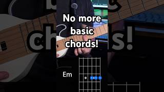 Turn basic guitar chords into pro riffs for beginners [upl. by Conn]