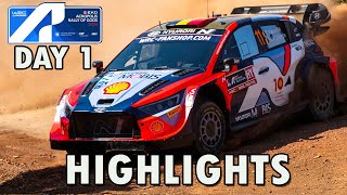 WRC EKO Acropolis Rally Greece 2024  Friday Highlights  Crashes and Actions [upl. by Odetta]