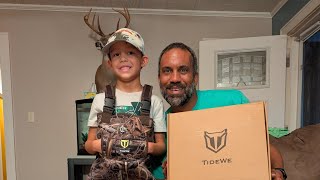 TideWe youth waders unboxing and review [upl. by Meehahs]