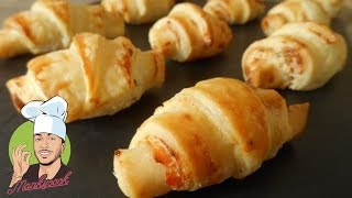 4 recettes de mini croissants salés MANKYCOOK [upl. by Enelia418]