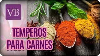 Temperos e Especiarias Para Carnes  Você Bonita 220917 [upl. by Euton]