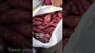 Sweet potato rathal chilgada dumpa bowenpally market trendingshortvideo videos vlogs viralfood [upl. by Atnwahs]