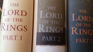 The Lord of the Rings  Harper Collins 3 volumes hardcover review [upl. by Seaddon]