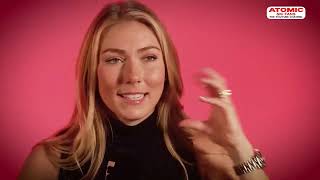 Mikaela Shiffrin 🇺🇸 Solden prerace interview sheskis atomic [upl. by Chally]