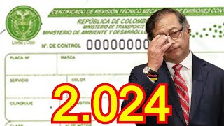 Tarifas 2024 Ni se te ocurra hacer la TÉCNICOMECÁNICA sin saber esto [upl. by Wier584]