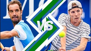 Richard Gasquet vs Gijs Brouwer  NOUMEA 2024 [upl. by Enilamme]