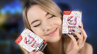 ASMR  Opening The Rare 151 Expansion Pokemon Card Packs [upl. by Ijneb]