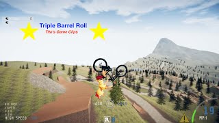 Weird Looking Triple Flip  Descenders  Nintendo Switch [upl. by Nigel]