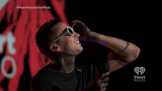 Twenty One Pilots  Tear In My Heart Live at iHeart Radio 2015 [upl. by Valley]