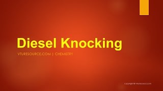 Diesel Knocking [upl. by Nnylamme]