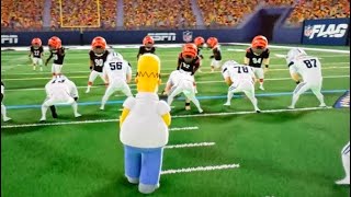 The NFL Simpsons Game Was Odd [upl. by Reidid]