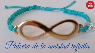 Pulsera de la amistad❤ con infinito♾ [upl. by Maffa]