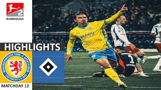 Eintracht Braunschweig vs Hamburger SV 31  Highlights  2 Bundesliga 202425 [upl. by Zetnwahs]