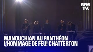 Missak Manouchian Feu Chatterton interprète quotLAffiche rougequot de Léo Ferré et Louis Aragon [upl. by Otero]