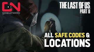 The Last of Us 2 All Safe Combinations amp Locations  Safecracker Trophy SPOILERS [upl. by Stanislaus]