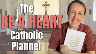 THE BEST CATHOLIC PLANNER FOR 2022 The Be A Heart Planner Review [upl. by Ogires]