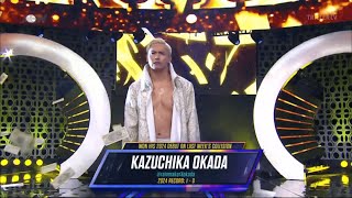 Kazuchika Okada Entrance  AEW Big Business March 13 2024 [upl. by Eatnuahs176]