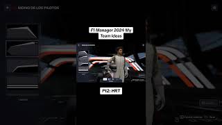 HRT  F1 Manager 2024 Create a Team ideas part 2 F1Manager2024 F1Manager24 F1 [upl. by Pliner]