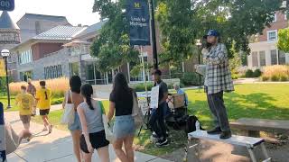 U of M game 3 2024 brother Paul preaching Jesus is the Messiah [upl. by Anem]