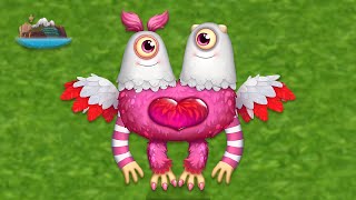 Baby Schmoochle  All Monster Sounds amp Animations My Singing Monsters Dawn Of Fire [upl. by Ruella635]