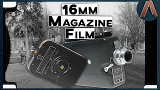 Using a 1930s MOVIE Camera  16mm Magazine Film By The FILM PHOTOGRAPHY PROJECT [upl. by Staw]