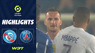 RC STRASBOURG ALSACE  PARIS SAINTGERMAIN 1  1  Highlights  RCSA  PSG  20222023 [upl. by Aicarg]