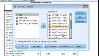 Deskriptivstatistische Analyse von Fragebogendaten [upl. by Dannon]