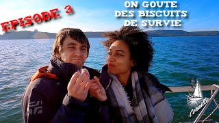 On goutte des BISCUITS de SURVIE et SPI en SOLO voilier coraille en voyage feat Thibaud [upl. by Loise245]