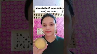 Orange Peel Powder For Glowing Bright sSkin☀✨ shorts ytviral skincare facepack guidingshikha [upl. by Bobette]